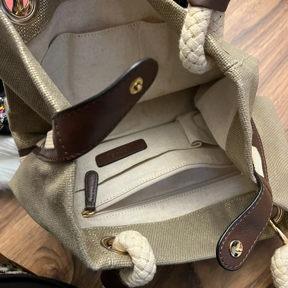 Michael Kors Elegant Gold Tote - Picture 3 of 3